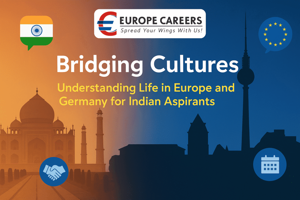 Explore the unique cultural experiences and practical insights that Indian aspirants can expect while living and working in Europe, with a special focus on Germany
