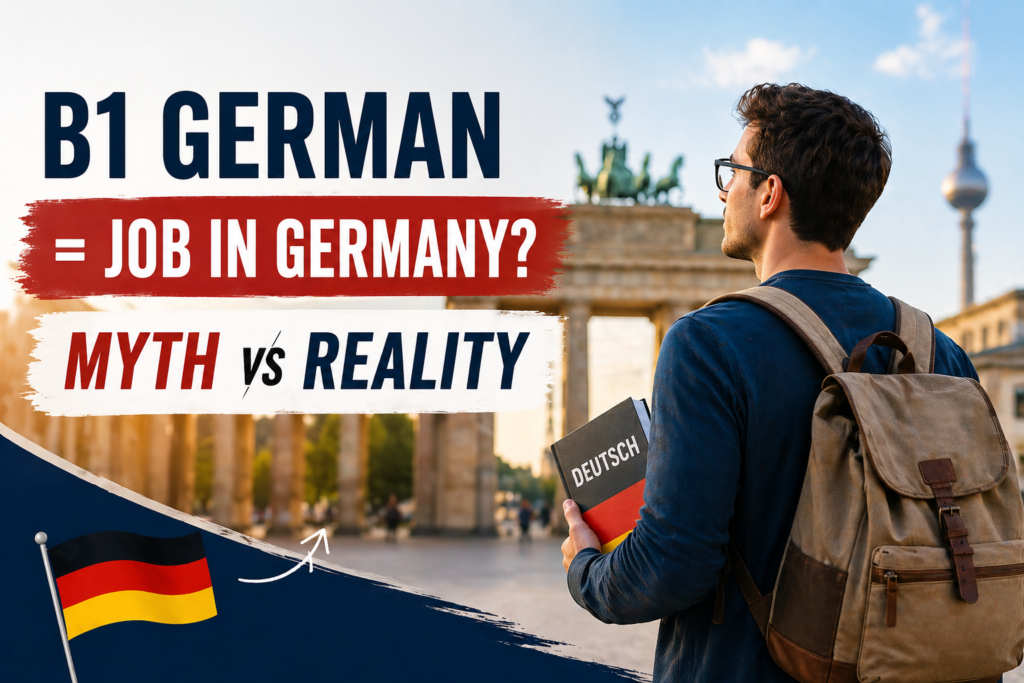 B1 German Job in Germany: Myth vs Reality (What You Really Need to Know in 2026)