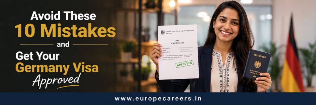 Common Mistakes Indians Make During Germany Visa Applications