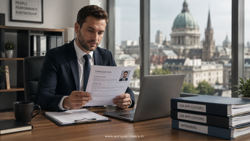 CV Format for European Employers: Complete 2026 Guide for Indian Professionals