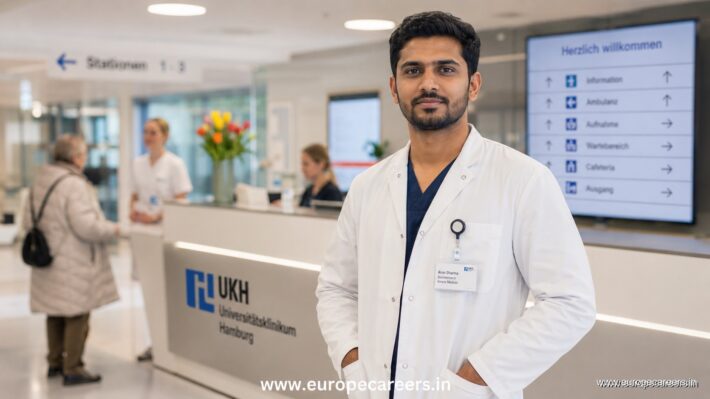 Indian professional preparing for German workplace culture